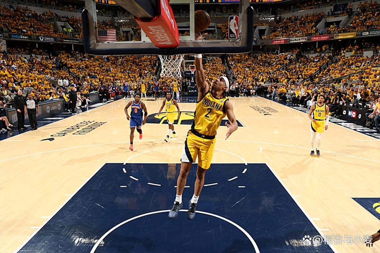 步行者队大将在胜利比赛中挺身而出，成为焦点